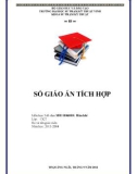 Sổ giáo án tích hợp: Hàn khí - Hàn giáp mối ở vị trí hàn ngang