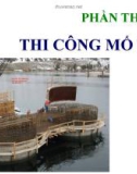 Bài giảng Thiết kế và xây dựng mố trụ cầu: Phần 3 - ĐH Xây dựng