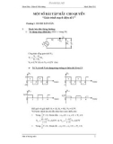 Một số bài tập mẫu điện tử công suất