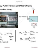 Bài giảng môn Kỹ thuật điện – Chương 7: Máy điện không đồng bộ