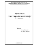 Bài giảng Thiết bi điều khiển điện: Phần 1 - ĐH Sư Phạm Kỹ Thuật Nam Định