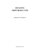 Bài giảng Thiết bị đầu cuối - Vi Thị Ngọc Mĩ