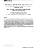 English majors' perceptions on using listening tasks based on the American sitcom 'Friends' for self-study