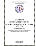 Giáo trình Kỹ thuật điện điện tử (Nghề: Kỹ thuật sửa chữa, Lắp ráp máy tính - Trình độ Trung cấp) - Trường Cao đẳng Nghề An Giang