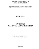 Giáo trình Kỹ thuật xây dựng công trình biển - NBS. PGS.TS. Lê Xuân Roanh