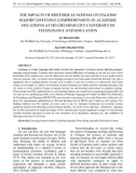 The impacts of rhetorical schema on English majors' listening comprehension in academic situations at Ho Chi Minh City University of Technology and Education