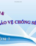 Bài 4 BẢO VỆ CHỐNG SÉT