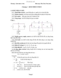 LÝ THUYẾT MẠCH - Chương 1. Khái niệm cơ bản