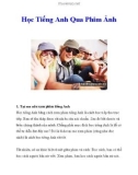 Học Tiếng Anh Qua Phim Ảnh