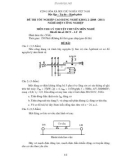 Đề tốt nghiệp CĐ nghề khoá 2 Điện công nghiệp (2008-2011) - Mã: ĐCN - LT 29 - Phần lý thuyết (kèm Đ.án)