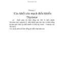 một số ứng dụng của điện tử công suất trong điều chỉnh tốc độ động cơ 3 pha, chương 3