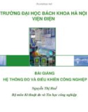 Bài giảng Hệ thống đo và điều khiển công nghiệp: Chương 7 - Nguyễn Thị Huế