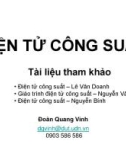 Điện tử công suất - Đoàn Quang Vinh