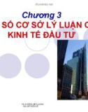 Bài giảng Kinh tế xây dựng: Chương 3 - Lương Đức Long