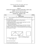 Đáp án đề thi tốt nghiệp cao đẳng nghề khóa 3 (2009-2012) - Nghề: Lắp đặt thiết bị cơ khí - Môn thi: Lý thuyết chuyên môn nghề - Mã đề thi: ĐA-LĐTBCK-LT04