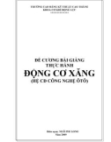 ĐỀ CƯƠNG BÀI GIẢNG THỰC HÀNH ĐỘNG CƠ XĂNG