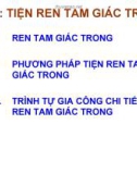 Bài giảng Thực hành tiện: Bài 9 – ĐH Sư phạm Kỹ thuật TP. HCM