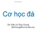 Bài giảng Cơ học đá: Giới thiệu môn học - GV. Kiều Lê Thủy Chung