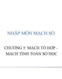 Bài giảng Nhập môn mạch số: Chương 5.1 – ĐH CNTT