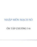 Bài giảng Nhập môn mạch số: Chương ôn tập 2 – ĐH CNTT