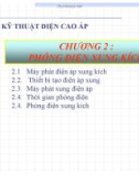 Bài giảng Kỹ thuật điện cao áp: Chương 2 - Phóng điện xung kích