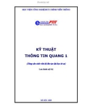 Kỹ thuật thông tin quang 1 Phần 1