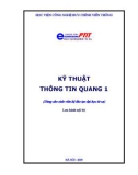 Kỹ thuật thông tin quang 1