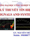 LÝ THUYẾT TÍN HIỆU SIGNALS AND SYSTEMS