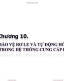 Bài giảng Cung cấp điện: Chương 10 - Lê Viết Tiến