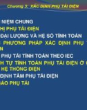 Bài giảng Cung cấp điện - Chương 3: Xác định phụ tải điện