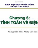 Bài giảng Cung cấp điện: Chương 6 - ThS. Phùng Đức Bảo Châu