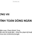 Bài giảng Cung cấp điện: Chương 8 - Phạm Khánh Tùng