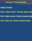 Bài giảng Cung cấp điện - Chương 6: Tính toán điện