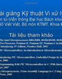 Bài giảng Kỹ thuật vi xử lý: Chương 1 - Review