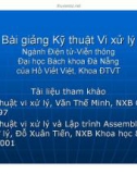 Bài giảng Kỹ thuật Vi xử lý: Chương 1 - Hồ Viết Việt