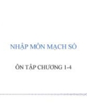 Bài giảng Nhập môn mạch số - Chương: Ôn tập chương 1 - 4