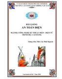 Giáo trình An toàn điện: Phần 1 - CĐ Giao thông Vận tải