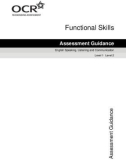 Functional Skills Assessment Guidance English Speaking, Listening and Communication