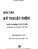 Bài tập trắc nghiệm và tự luận môn kỹ thuật điện (In lần thứ 2): Phần 1