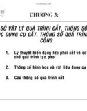 Bài giảng Kỹ thuật chế tạo máy: Chương 3 - Trương Quốc Thanh