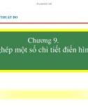 Bài giảng Kỹ thuật đo: Chương 9.1 - Dung sai lắp ghép của các chi tiết với ổ lăn