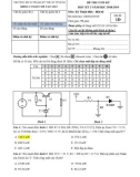 Đáp án đề thi cuối học kỳ II năm học 2018-2019 môn Kỹ thuật điện - Điện tử (Đề 1D) - ĐH Sư phạm Kỹ thuật