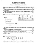 Đề thi cuối học kỳ II năm học 2015 - 2016 môn Kỹ thuật điện lạnh