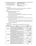 Đáp án đề thi cuối học kỳ II năm học 2019-2020 môn Chuẩn bị sản xuất (Đề số 1) - ĐH Sư phạm Kỹ thuật