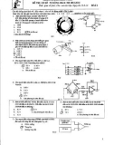 Đề thi cuối học kỳ II năm học 2013 - 2014 môn Cơ sở tự động