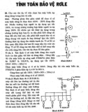 Hệ thống điện - Các bài toán tính ngắn mạch và bảo vệ rơle: Phần 2