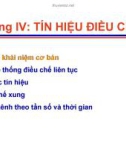 LÝ THUYẾT TÍN HIỆU, chương 4a