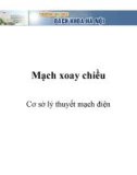 Cơ sở lý thuyết mạch điện: Mạch một chiều