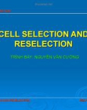 CELL SELECTION AND RESELECTION