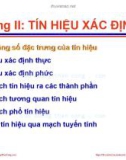 Bài giảng Lý thuyết tín hiệu: Chương 2 (Phần 2) - Võ Thị Thu Sương